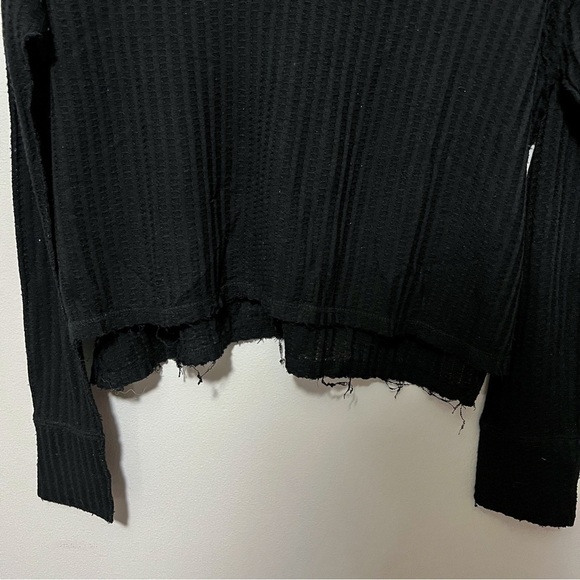 We The Free | Free People Cropped Thermal with Cowl Neck - Picture 5 of 7